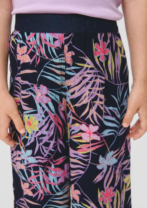 Actual product image S.Oliver Hose Wide-Leg-Hose mit All-over-Print (92)