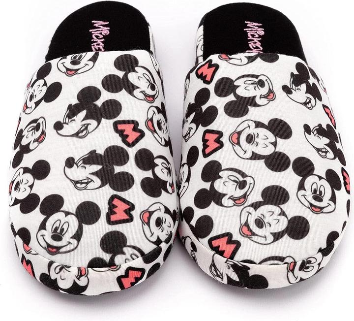 Produktbild Mickey Mouse Hausschuhe Vollflächiger Logodruck (39)