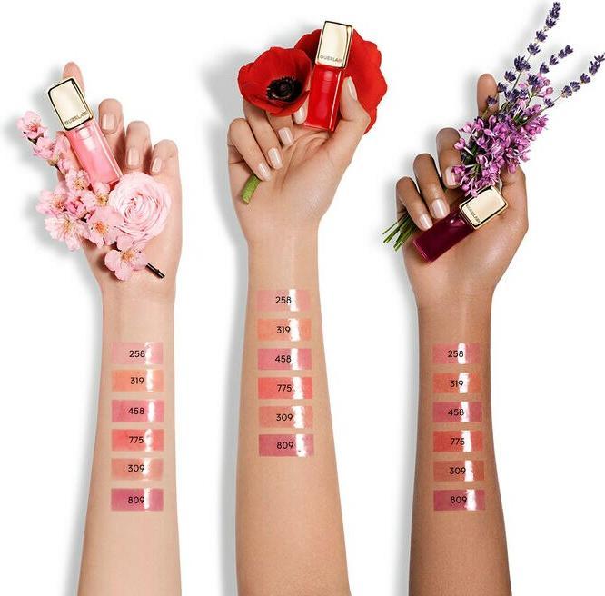 Produktbild Guerlain KissKiss 24 Bee Glow Oil 809 Lavender 9.5 ml (809 Lavender Glow)