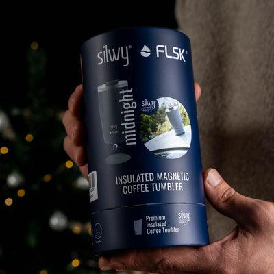 Image du produit Silwy Magnet-Thermobecher Dunkelblau