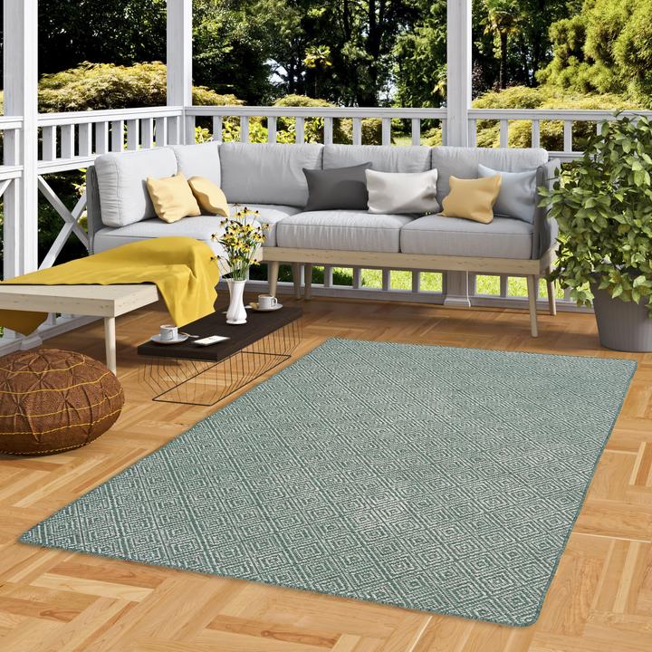 Actual product image Snapstyle In- und Outdoor Teppich Beidseitig Newport Modern (100 x 300 cm)