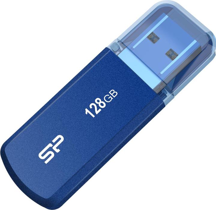 Image du produit Silicon Power memory USB Helios 202 128GB USB 3.2 Blue (128 Go, USB-A)