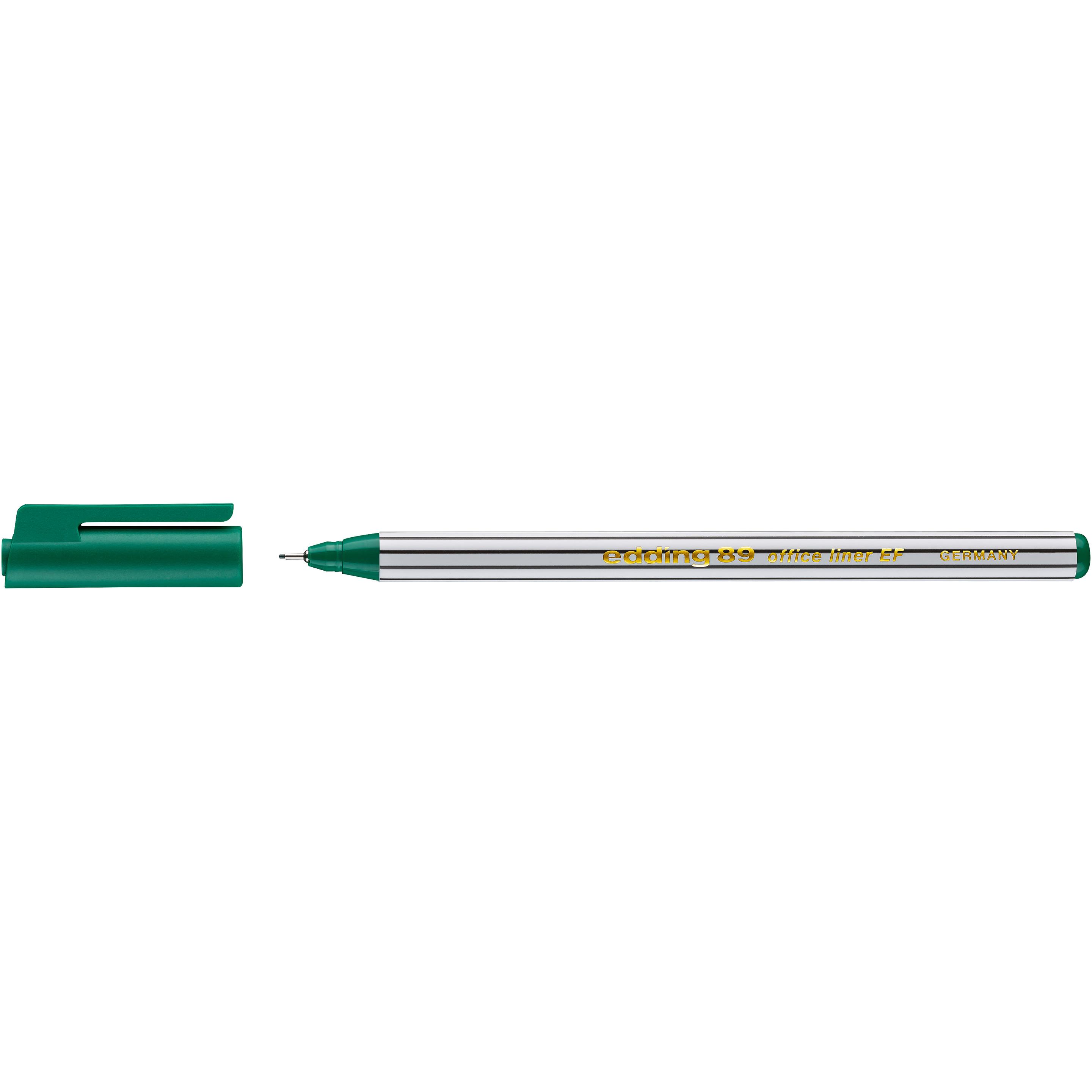 Edding, Schreibstifte, Fineliner 89 officeliner (Grün, 1 x)