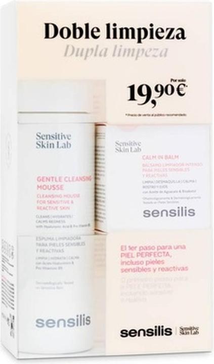 Produktbild Sensilis Pack Gentle Cleansing Mousse 200ml + Calm In Balm 25ml (Reinigungsmousse, 200 ml)