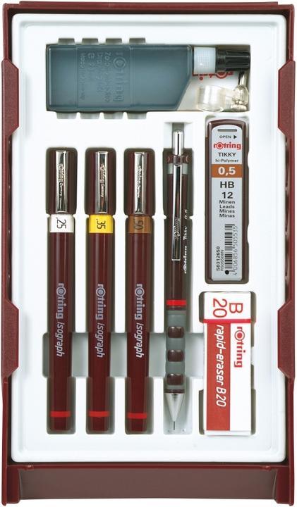 Immagine prodotto Rotring set di penne universitarie isografiche