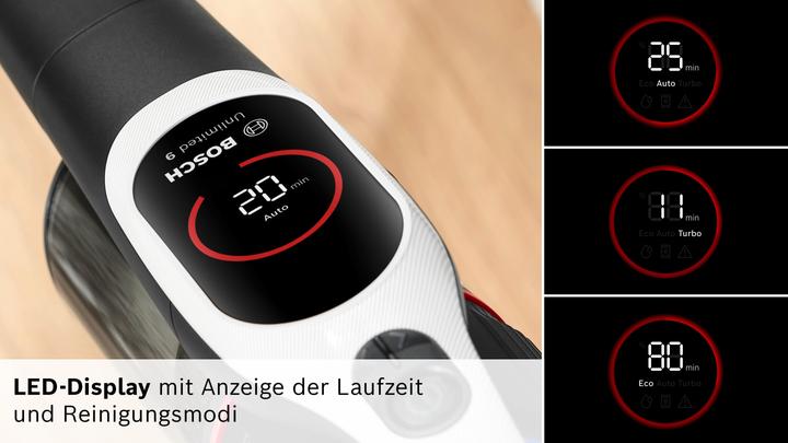 Produktbild Bosch Hausgeräte Bosch BTS942WQC Akku-Staubsauger, Unlimited 9, Weiss