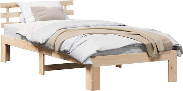 Actual product image vidaXL Bedstead (75 x 190 cm)