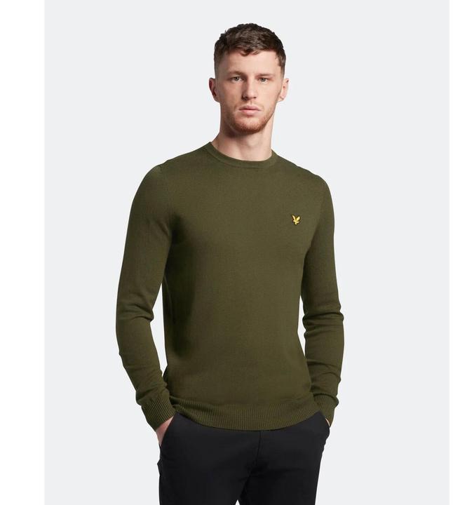 Image du produit Lyle and Scott Pull col rond coton merino (L)