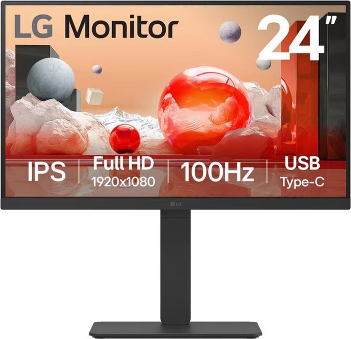 Produktbild LG 24" 24BA750-B (1920 x 1080 Pixel, 23.80")