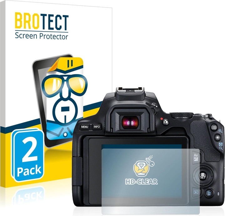 Produktbild BROTECT Schutzfolie Displayschutz Klar (Displayschutz, EOS 250D)