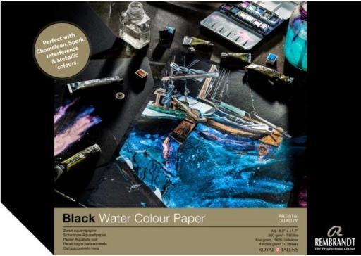 Actual product image Van Gogh Watercolour block (A4, Hardcover)