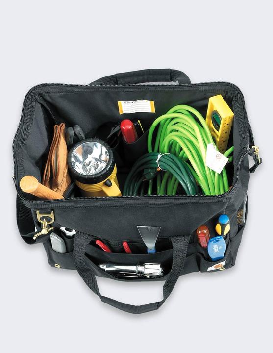 Produktbild Carhartt 16 schwere schwarze Werkzeugtasche