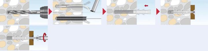 Produktbild Tox Spreizdübel Barracuda 8x40 mm 100 Stück (100 Stk.)