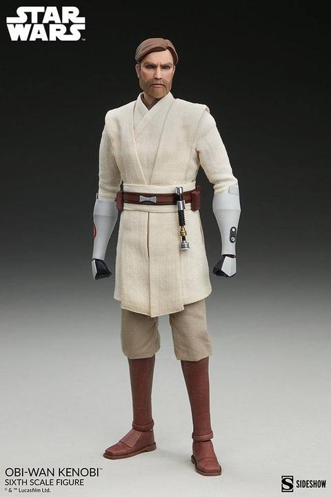Immagine prodotto Sideshow Star Wars The Clone Wars Action Figure 1/6 Obi-Wan Kenobi