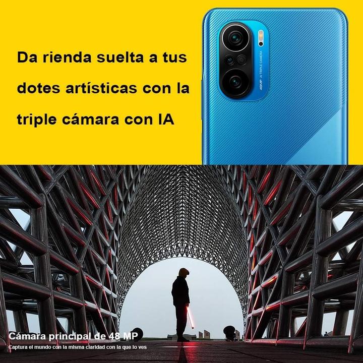 Produktbild Xiaomi Poco F3 Smartphone 128 GB 6 GB RAM Dual SIM Deep Ocean Blue (128 GB, Deep Ocean Blue, 6.67", Dual SIM)