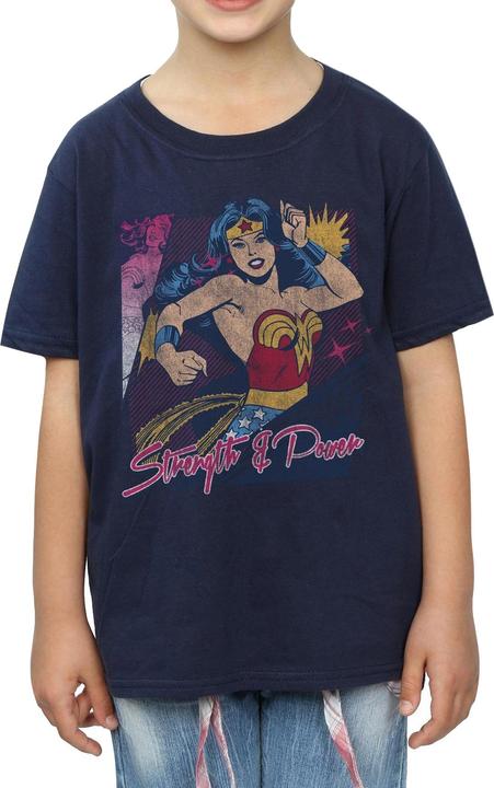 Immagine prodotto Wonder Woman Strength & Power Maglietta Ragazze (140, 146)
