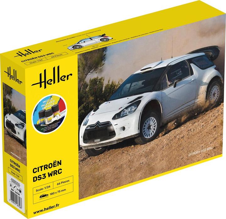 Produktbild Heller STARTER KIT Citroen DS3 WRC
