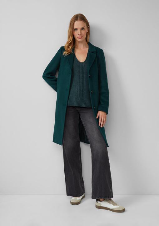 Produktbild s.Oliver Strickpullover Alpakamixpullover mit Strickmuster (32)