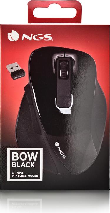 Immagine prodotto NGS Mouse ad arco destro RF ottico senza fili da 1600 DPI (Senza fili)