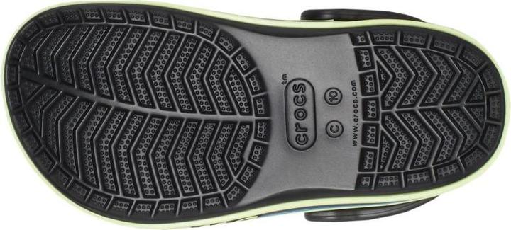 Actual product image Crocs Children's clogs BayBand Clog T black 208322 0C4 (22-23) (22, 23)