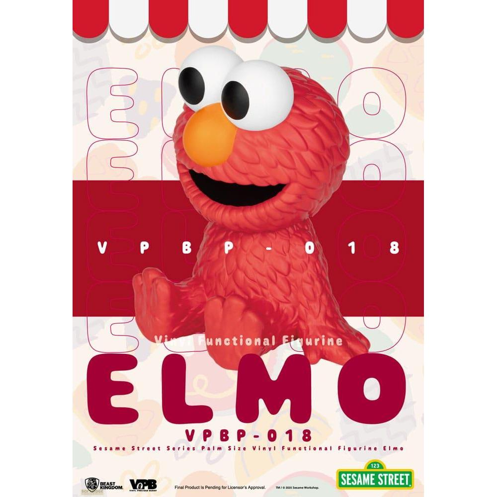 Beast Kingdom, Salvadanaio, Sesamstrasse Piggy Vinyl Spardose Elmo 12 cm (12 cm)