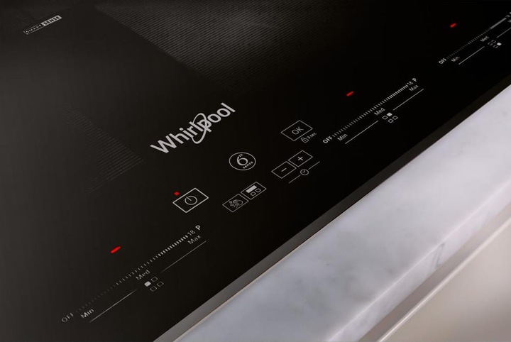 Actual product image Whirlpool SMO 654 OF/BT/IXL Schwarz Integriert 65 cm Zonen-Induktionskochfeld 4 Zone(n)
