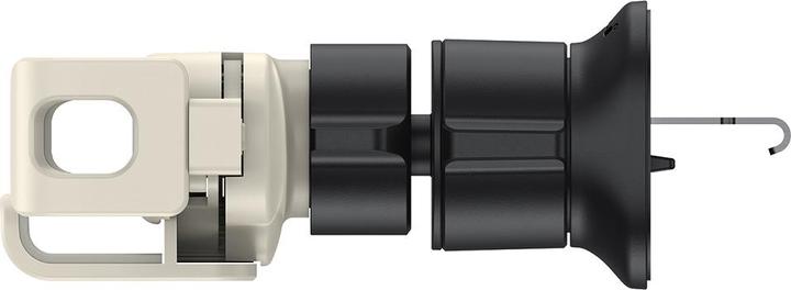 Actual product image Baseus Stable Gravitational Car Mount Lite (Air Outlet Version) creamy-white