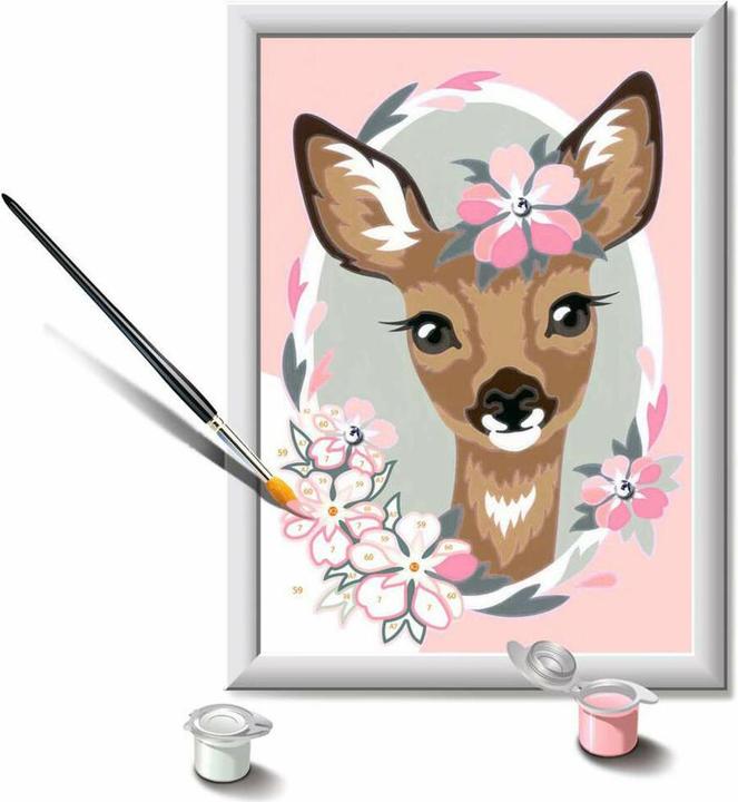 Immagine prodotto Ravensburger Pittura con i numeri 28983 - Dolce cervo - Bambini da 7 anni