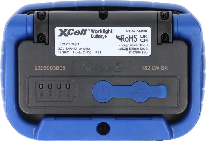 Actual product image XCell LED spotlight Work BullEye 10 (1000 lm)