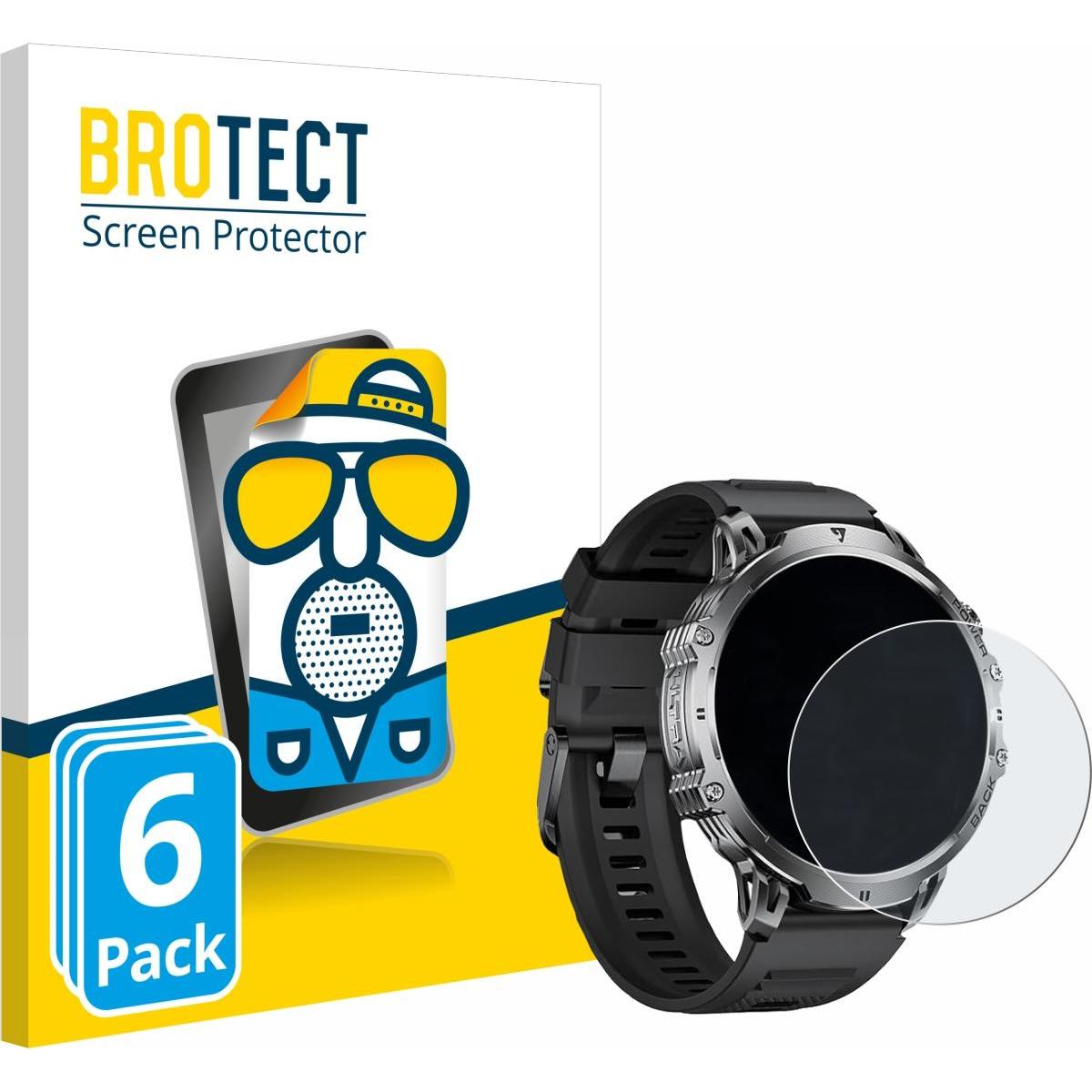 BROTECT Pellicola Opaca, Pellicola protettiva per smartwatch, Grigio