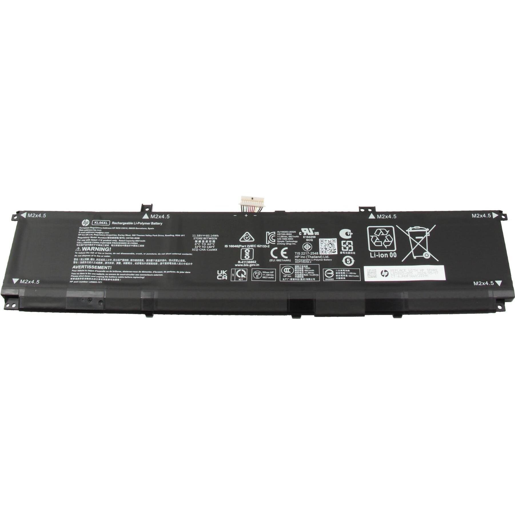 HP L85885-005 (6 Zellen, 6827 mAh), Notebook Akku