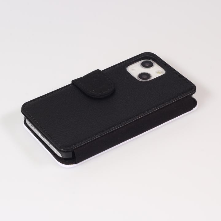 Produktbild PhoneLook Hülle Wallet schwarz Cartoons slogans (Apple iPhone 13 mini)