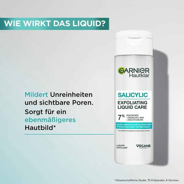 Produktbild Garnier Salicylic Exfoliating Liquid Care (Gesichtswasser, 120 ml)