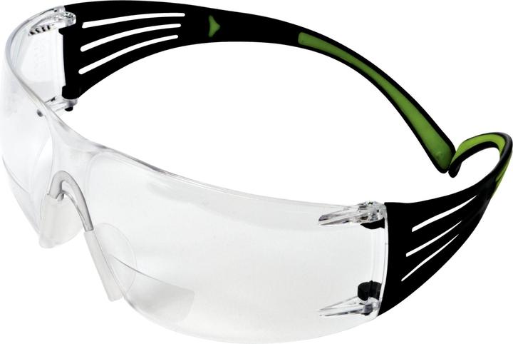 3M SecureFit 400 Reader Safety Glasses Lens Clear, Scratch Resistant with UV Protection