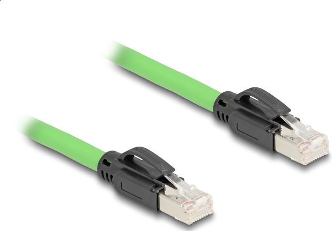 Actual product image Delock RJ45 network cable Cat.6A plug to plug SF/UTP s (SF/UTP, CAT6a, 5 m)