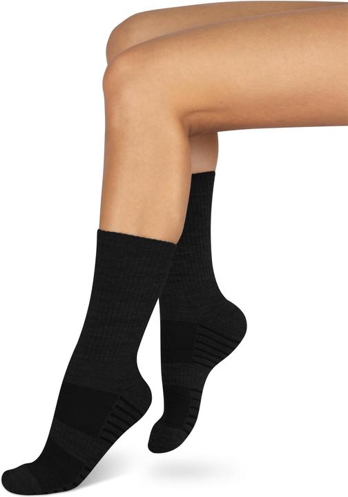 Actual product image Normani 4 Trekkingwollsocken mit Polstersohle und Komfortbund (pack of 4, 43 - 46)