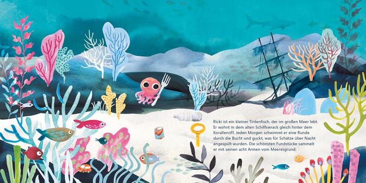 Actual product image Jumbo Ricki in der Tintenwolke (German, Carla Mller Swiderski, Carla Swiderski, Hanna Stollmayer, 2021)