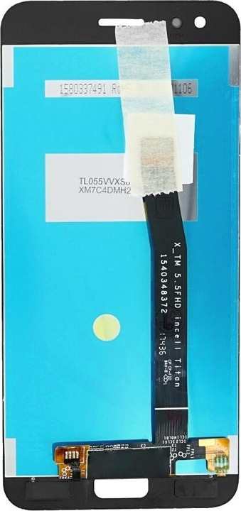 Produktbild BlackBerry Asus ZenFone 4 (ZE554KL) LCD ohne Rahmen weiss, ohne Logo (Asus Zenfone 4)