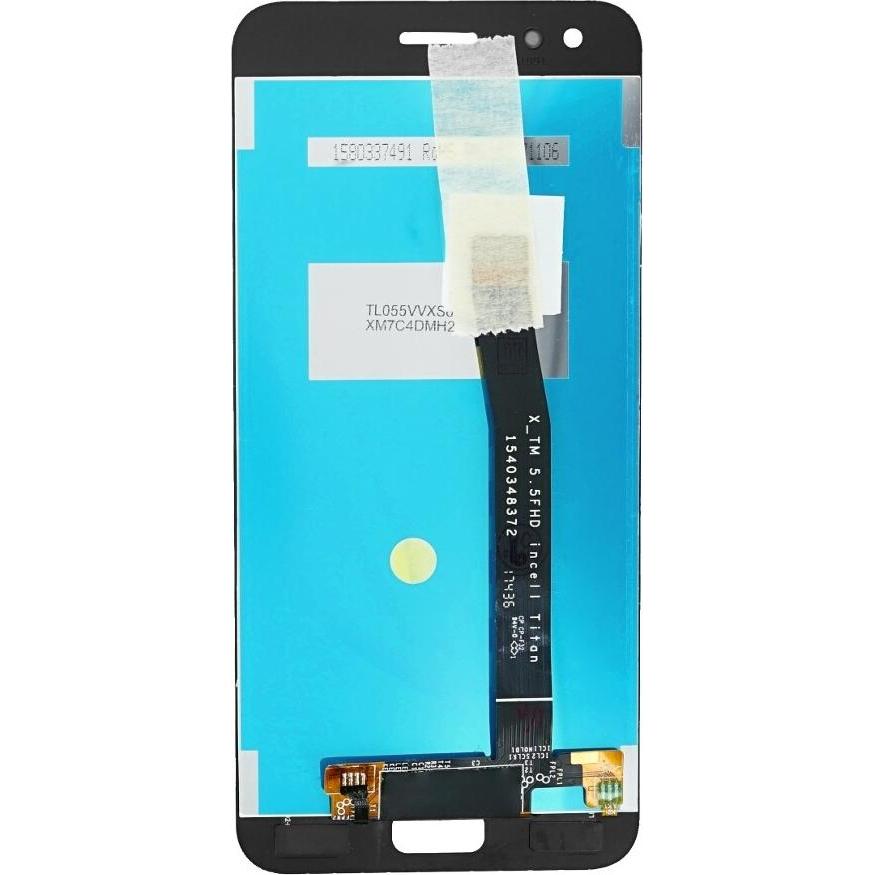 Thumbnail - BlackBerry Asus ZenFone 4 (ZE554KL) LCD ohne Rahmen weiss, ohne Logo (Asus Zenfone 4), Mobilgerät Ersatzteile, Weiss