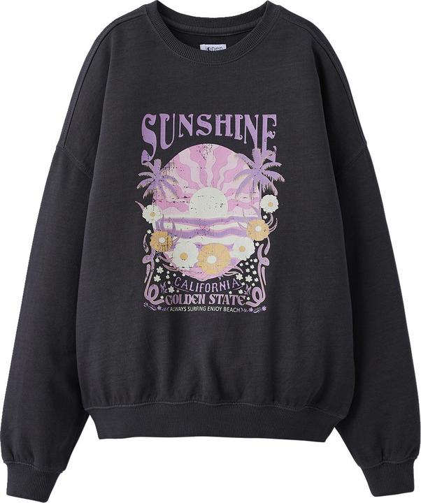 Produktbild Jonen Mädchen Oversized-Sweatshirt Vintage Wash (134)