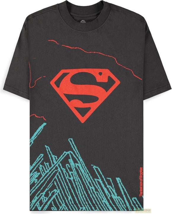 Produktbild Difuzed Superman - Dark Grey son of Krypton Men's Loose Fit T-shirt - M (M)