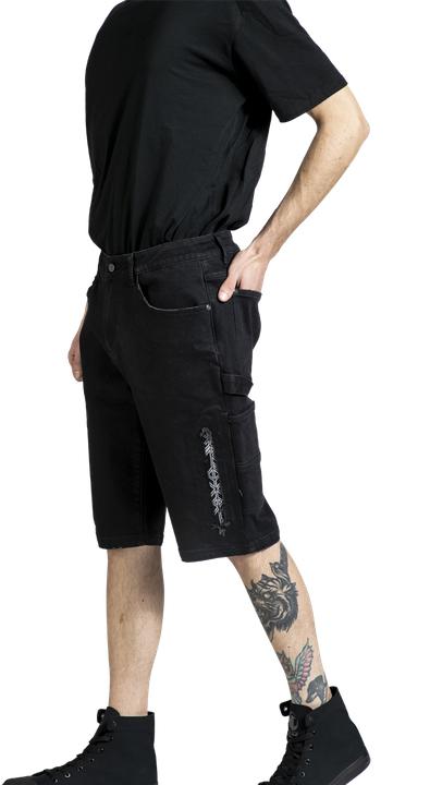 Image du produit Black Premium Celtic Snake Denimshorts (M)