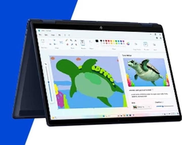 Produktbild HP Omnibook X Flip 14 Next Gen AI PC 14-fm0540nz (14", 1000 GB, 16 GB, CH, Intel Core Ultra 5 225)