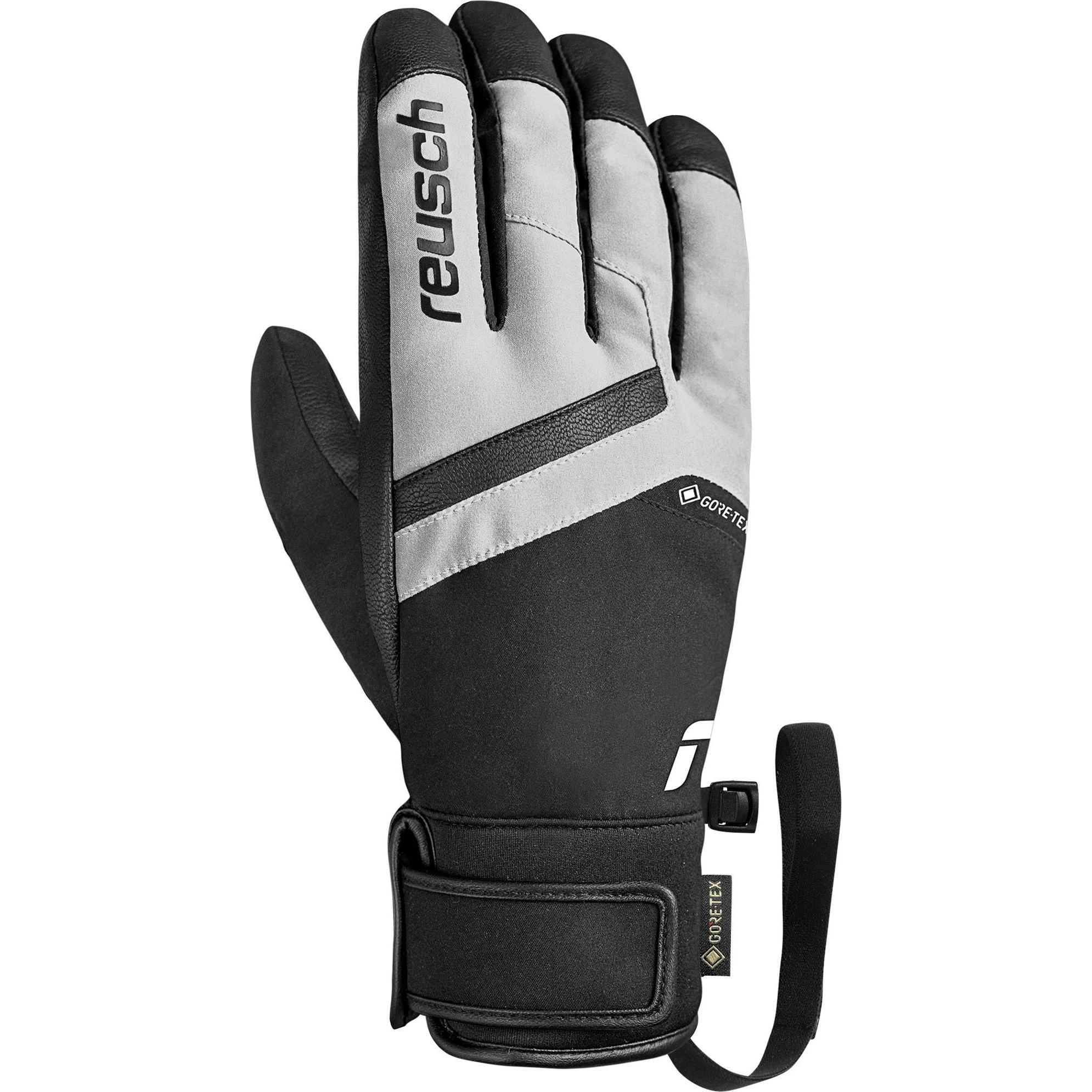 Reusch, Guanti, Rękawice Booster GORE-TEX r. 8 5 czarno-szare, Grigio, Nero, (8.5)