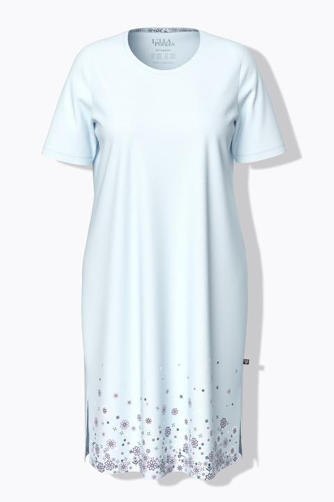 Actual product image Ulla Popken 2 Pack of Sleep Tees- Snow Kissed Flowers (46, 48)