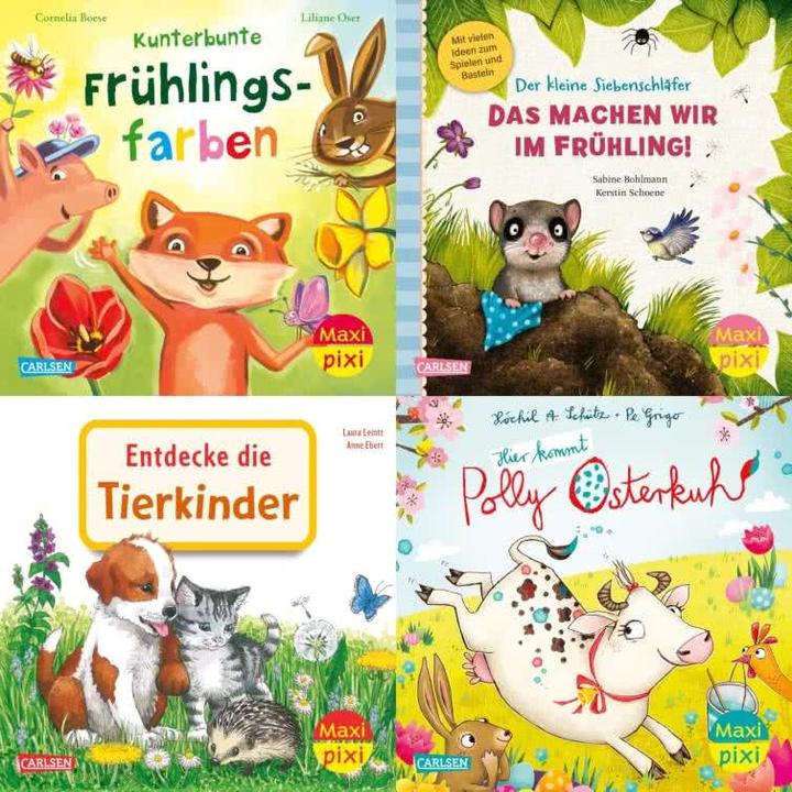Produktbild Diverse:Maxi-Pixi-4er-Set (Deutsch, Diverse, 2025)