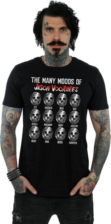 Image du produit Absolute Cult - T-shirt THE MANY MOODS OF JASON VOORHEES - Homme (L)