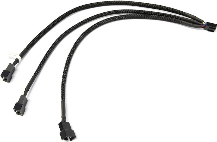 Actual product image Watercool Y-Splitter 4-Fan PWM