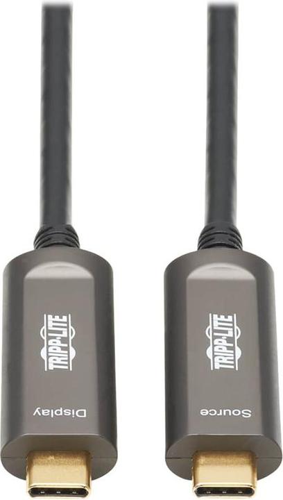 Produktbild Eaton TRIPPLITE USB-C to USB-C Plenum-Rated Fiber Active Optical Cable AOC - 4K 60 Hz HDR 4:4:4 M/M (30 m, USB 3.0)