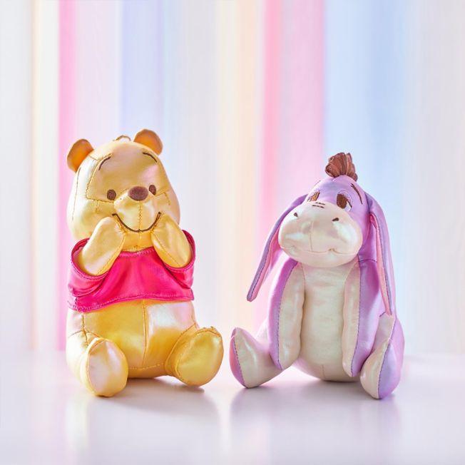 Actual product image Disney Winnie the Pooh Glänzender Plüsch Schlüsselanhänger